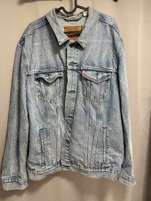 Levi's Vintage Light-Wash Denim Trucker Jacke Gr. 2XL