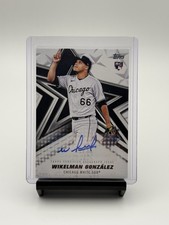 2026 Topps Series 1 Wikelman Gonzalez RC Auto Stars - White Sox