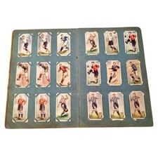 Vintage Cigarette Cards Job Lot Ogdens Players Bundle Rugby Football Animals