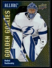 2023-24 Upper Deck Allure #GG-11 Andrei Vasilevskiy Golden Goalies