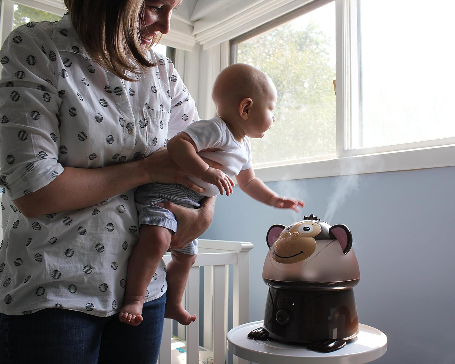 Crane Adorables Ultrasonic Humidifiers for Bedroom and Baby Nursery, 1 Gallon Co