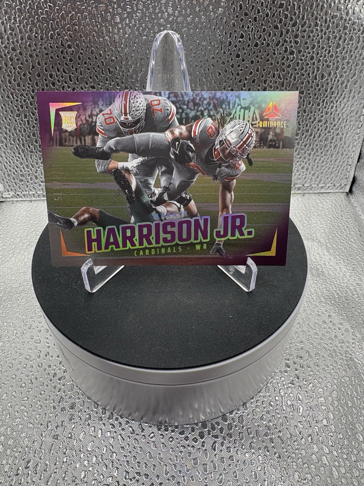 2024 Panini Luminance - Rookies Marvin Harrison Jr. #180 Purple /175 (RC)