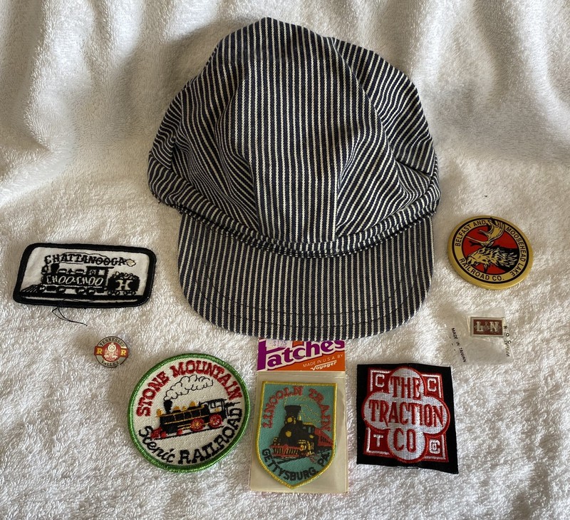 RXR Engineer Cap, XL, Elastic Back, NO Logo + Pins & Patches