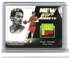 Trae Young /25 2018-19 Panini Noir New Wave Jerseys Prime