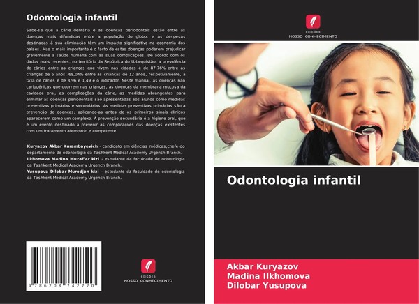 Odontologia Infantil Akbar Kuryazov (U. A.) Taschenbuch Portugiesisch 2025-image