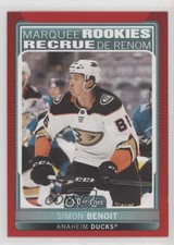 2021-22 Series 2 O-Pee-Chee Update Marquee Rookies Red Border Simon Benoit 0o05