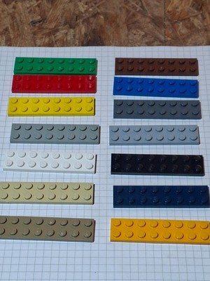 Lego Basic 2x8 2x12 Flach Platte Teilenummer 3034 2445 Menge Farbe Wählen K2812