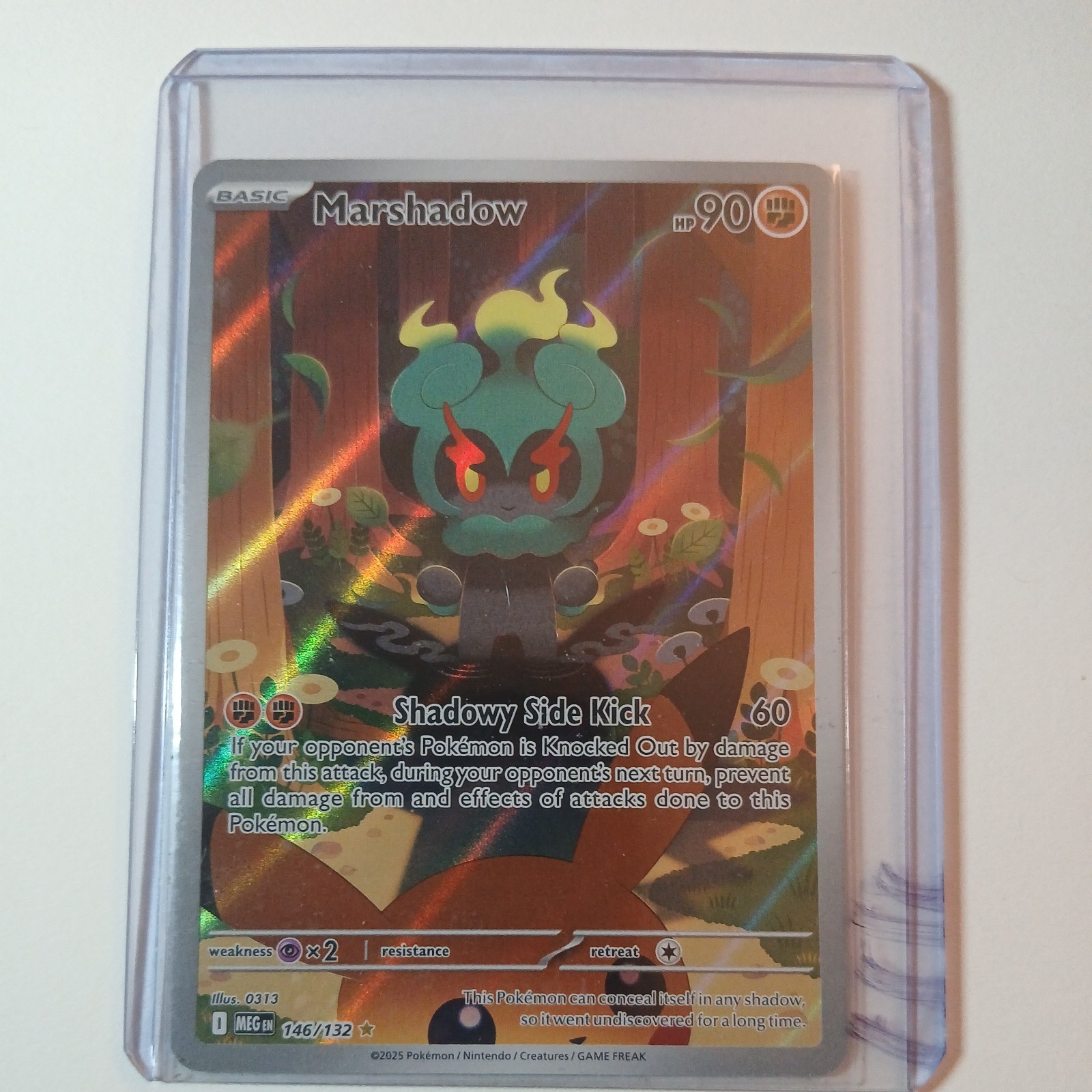 Pokémon TCG Marshadow IR Mega Evolution #146/132 Near Mint