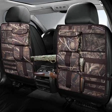 2 Pack Seat Back Gun Rack for Truck, Camo Holder Car with Molle reed 