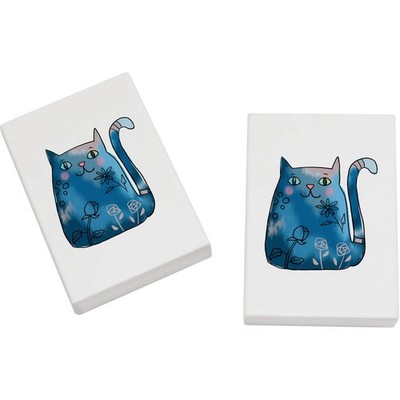 2 Radiergummis / Gummis ''Whimsical Cat'' 45 mm (ER00049362)