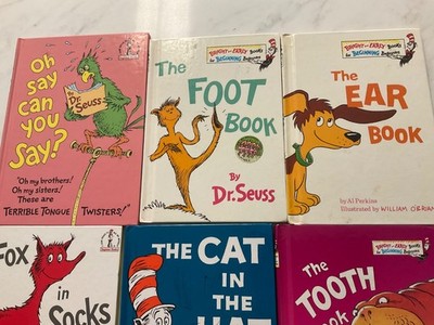 A lot of 10 hardcover beginner Dr. Seuss, Winnie the Pooh Berenstain Bears