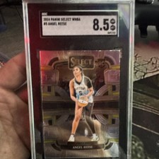 Panini Select Angel Reese Rookie Concourse #5 Chicago Sky SGC 8.5 WNBA
