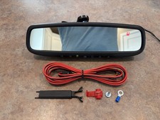 Gentex 453 Homelink Auto Dimming Rearview Mirror Kit W Red Hidden Compass Disp.