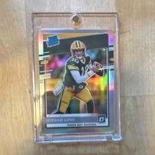 2020 Panini Donruss Optic Jordan Love #154 Holo Prizm Rookie