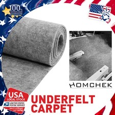 200cmX300cm NEW Medium Grey UN-Backed Automotive Trunk Liner Underfelt Carpet