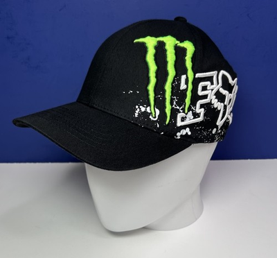 #ad Monster Energy Fox Racing 4 Ricky Carmichael Hat Cap Adult 7 1 2 Motocross Race $59.99