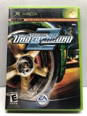 Need for Speed: Underground 2 (Xbox, 2004) Complete w/ Manual - Tested