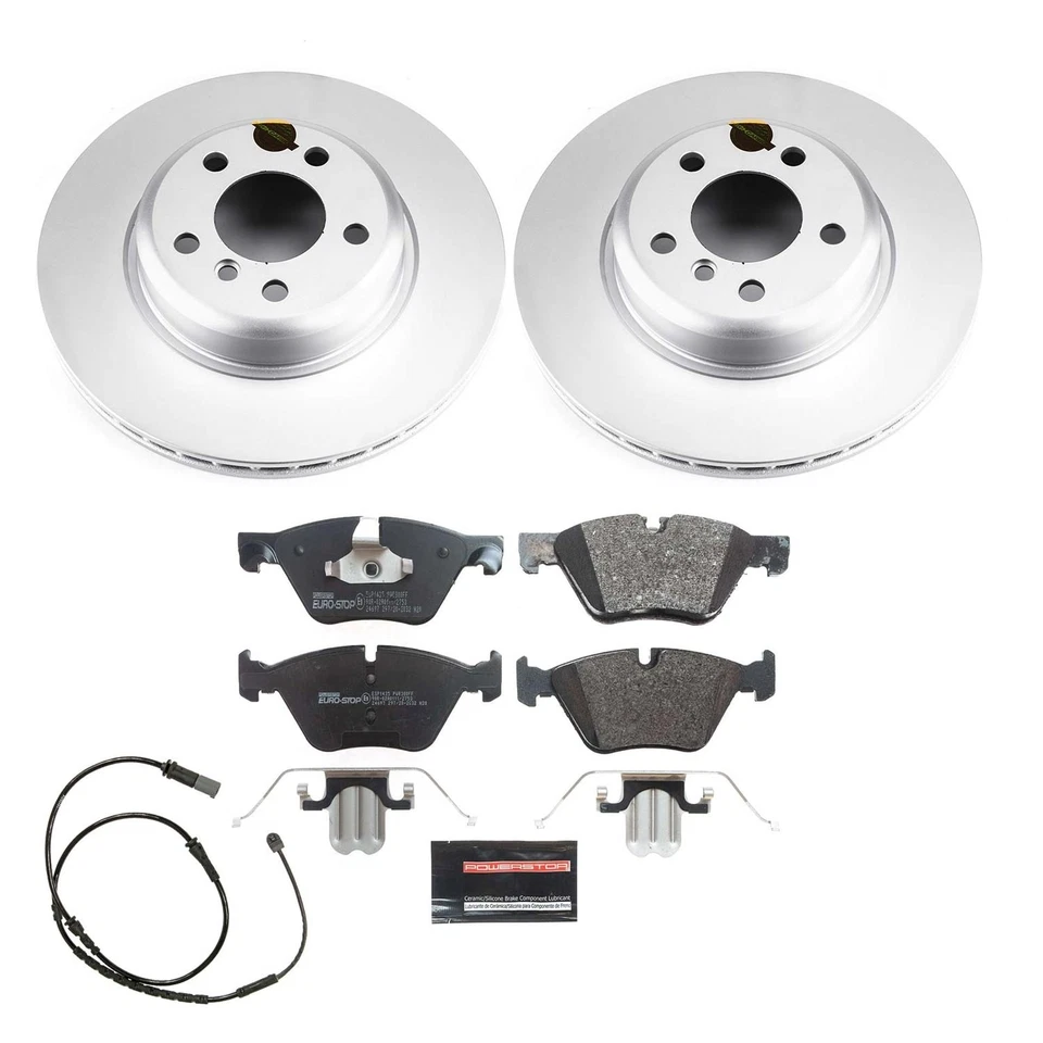 PowerStop ESK6032 Brake Kit For BMW 528i xDrive 2012-2016 Front Foto 2 de 4
