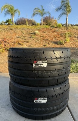 TWO BRAND NEW 285/30R19 Yokohama ADVAN Apex V601 Tires 2853519 | eBay
