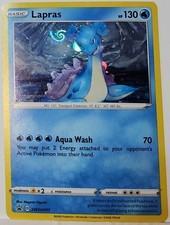 HD Swirl 🌀 Lapras SWSH051 Cosmos Holo Bleed Error Rare Pokémon TCG ✨️ on eBay
