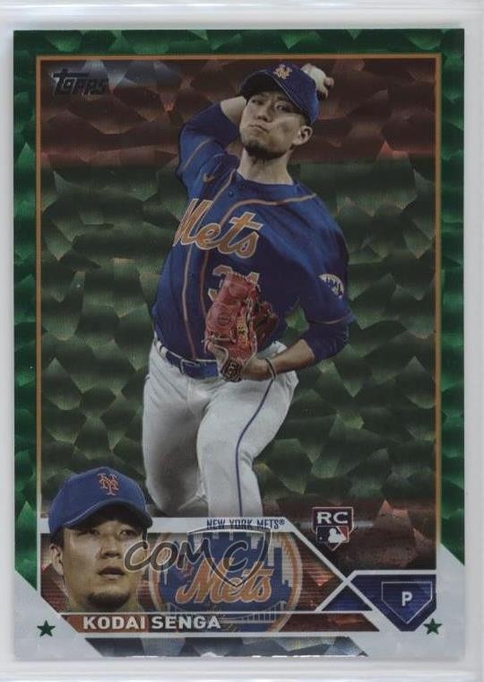 2023 Topps Series 2 Green Foil 27/499 Kodai Senga #362 1e1j