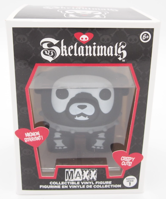 Hasbro Series 1 SKELANIMALS MAXX BULLDOG Classic Collectible Vinyl