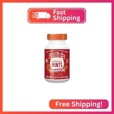 Zellie's  100 Xylitol Cinnamon Breath Mints  No Aspartame, Gluten Free, Vegan