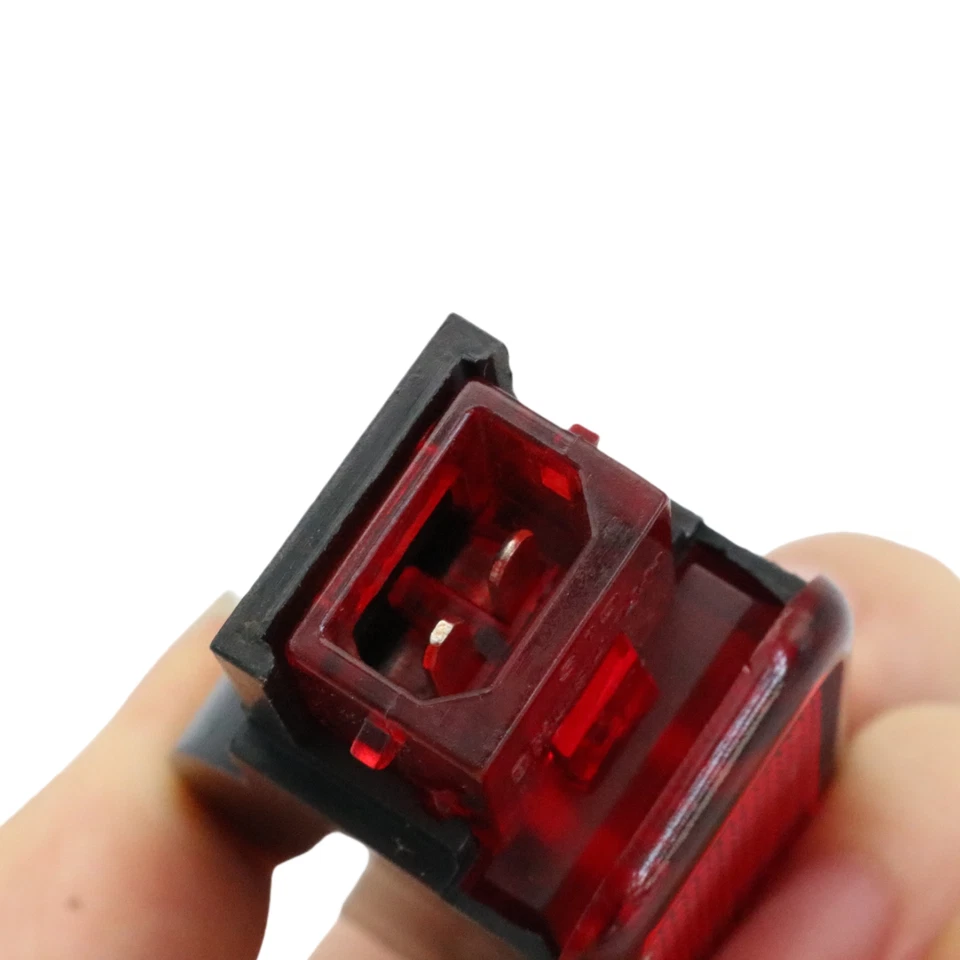 Para 03-08 Audi A4 / Quattro Lámpara de Advertencia Reflector Lente Roja Lámpara de Cortesía Foto 4 de 4