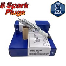 8x For Hyundai Accent 12-18 Accessories Kia Soul 1.6L 18855-10060 Spark Plugs