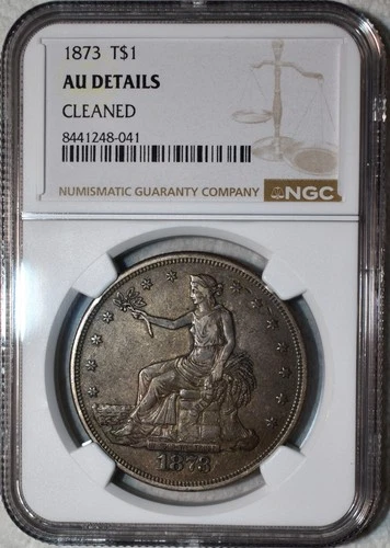 1873-P Trade Dollar — photo from another recent sale