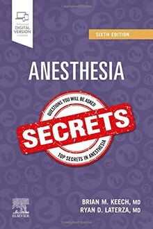 Anesthesia Secrets von Elsevier | Buch | Zustand akzeptabel