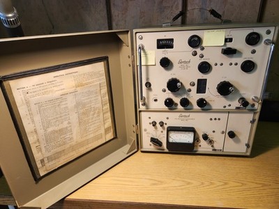 Gertsch Model Fm-7 & DM-3 Frequency Meter + Peak Modulation Deviation Meter
