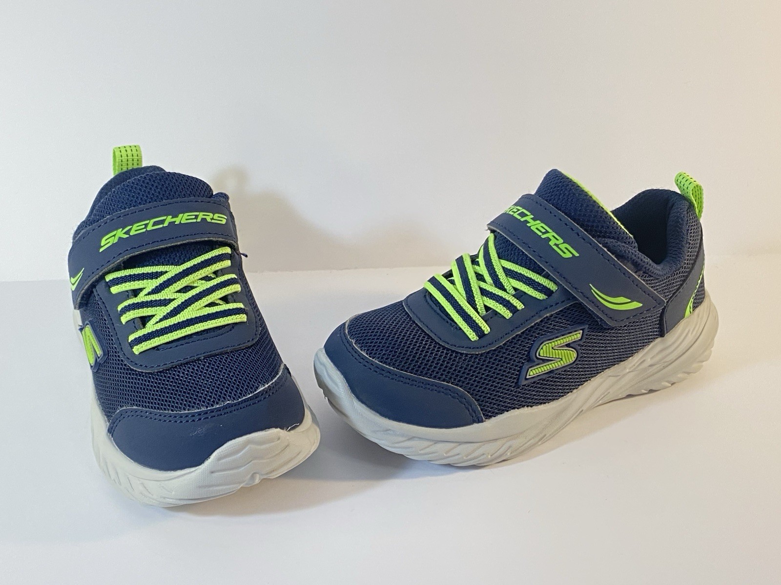 Trainers Navy/lime  (407308n/nvlm)