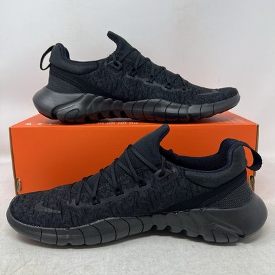 Nike Free Run 5.0 Black Off Noir Men's Shoes Sneakers No Lid