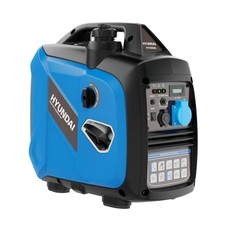 Hyundai Groupe Électrogène Inverter 2000 W Essence Silencieux Camping 18 kg