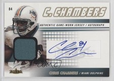 2005 Fleer Jersey Auto /25 Chris Chambers #FAJ-CC Auto 01l2