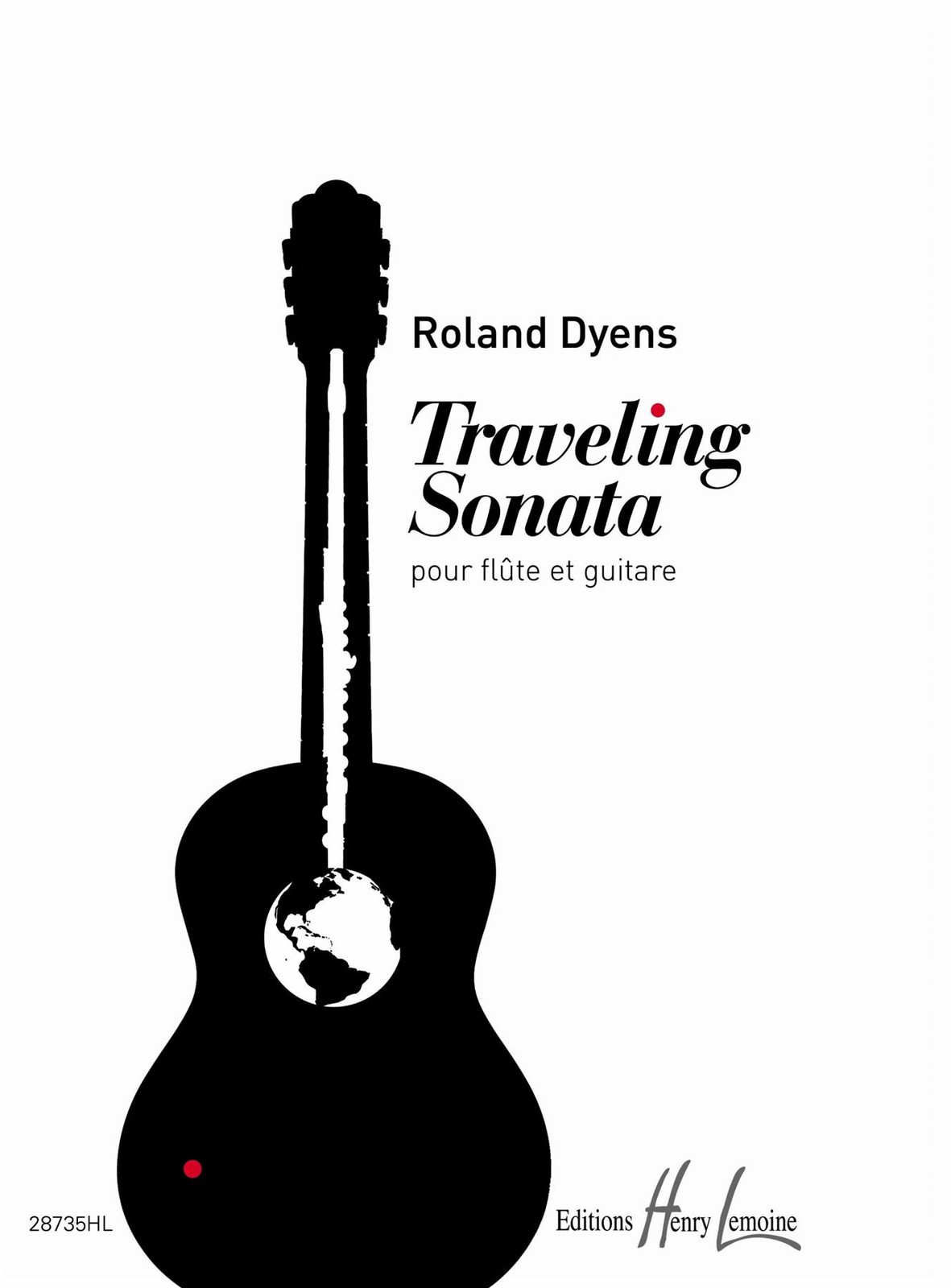 Traveling Sonata (flute and guitar) Guitar, Flute Instrumental Duet Music Dyens