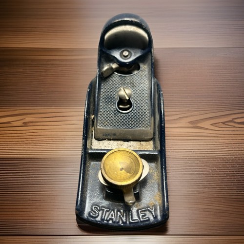 Vintage Stanley Block Plane - 6.25”x2” - Blue - Made In USA. - Picture 2 of 7