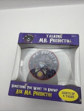 Mr. Predicto Magic Fortune Telling Talking  crystal  Ball Toy Lights Up Talks