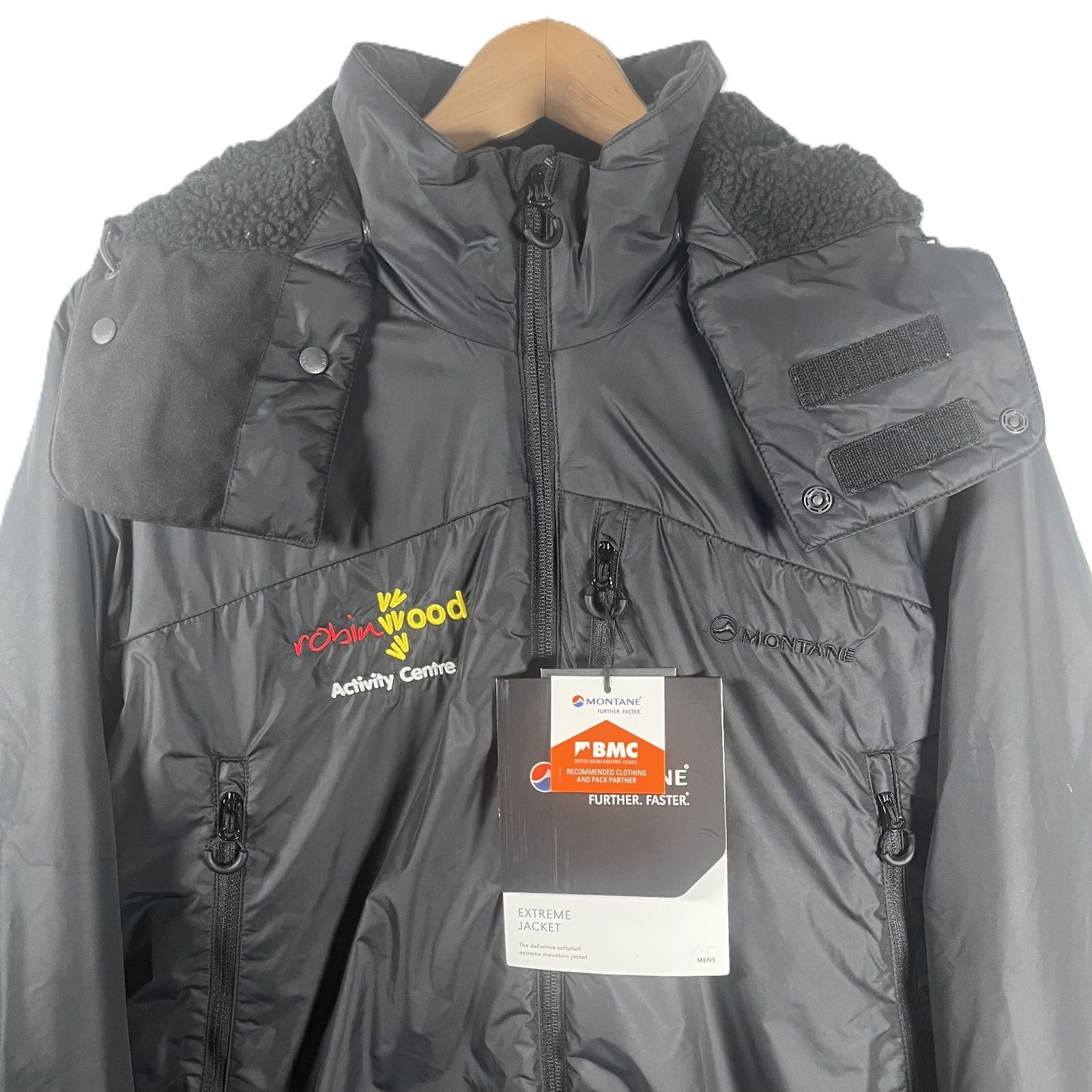 Montane Men's Small Black Extreme Pertex Quantum Jacket for Hiking image 4