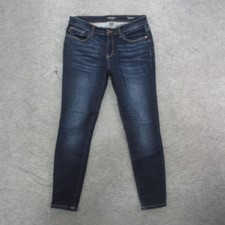 Judy Blue Jeans Womens 11/30 Blue Skinny Fit Stretch Denim Dark Wash Casual