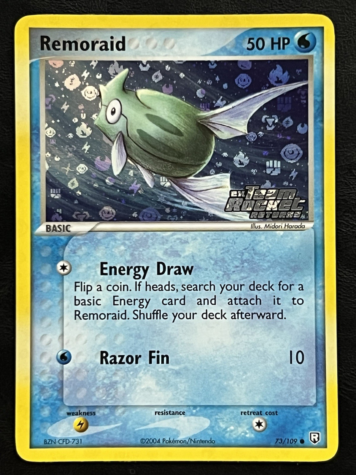 Pokemon Remoraid Reverse Holo - Team Rocket Returns - 73/109 NM