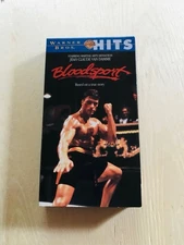 BLOODSPORT vhs Jean Claude Van Damme Warner Bros. “Hits Collection”