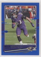 2020 Panini Donruss Press Proof Blue Willie Snead IV #38 2ol