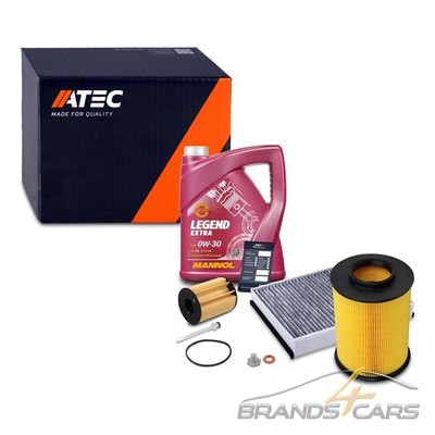 ATEC INSPEKTIONSPAKET SET A + ÖL FÜR FORD C-MAX 2 FOCUS 3 TRANSIT 1.5 + 1.6 TDCI