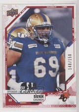 2019 Upper Deck CFL Red 148/150 Sukh Chungh #54 0c3