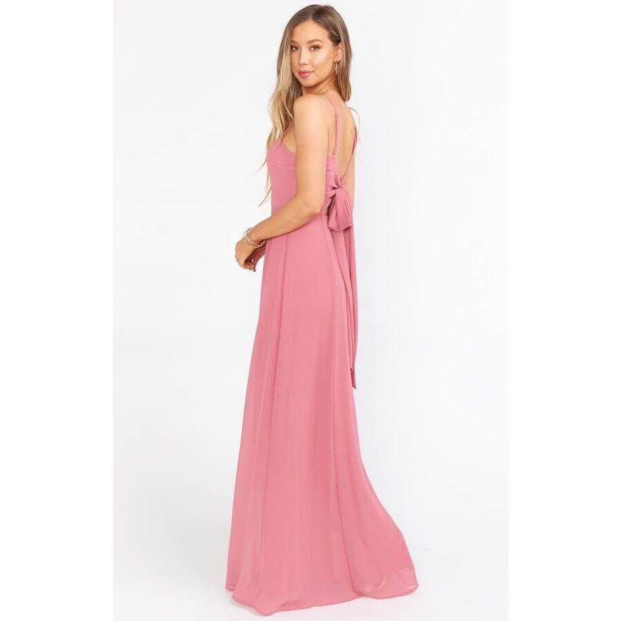 chinese dress ladies Faith Maxi Dress ~ Moss Green Luxe Satin Xs