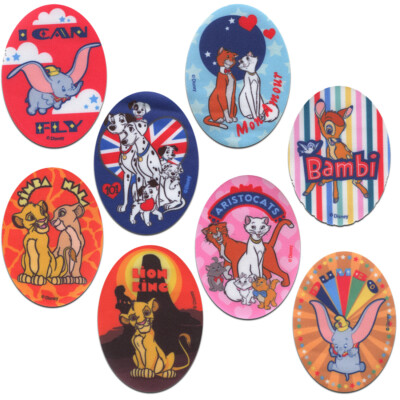 Disney Classics oval Aufnäher Bügelbild Aufbügler Patches Flicken Zum Aufbügeln