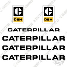 Fits Caterpillar D8H Decal Kit Equipment Decals Dozer (Older) - 7 YEAR 3M VINYL!