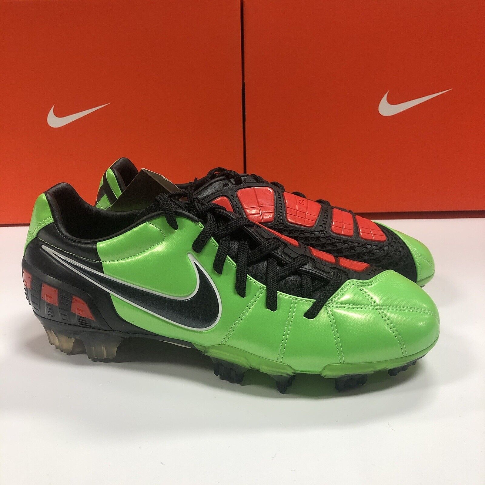 Nike Total RARE Limited Edition Green Black Soccer Cleats BNIB | eBay